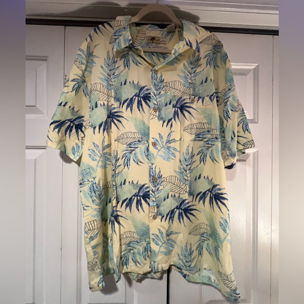Men’s Joe Marlin Tropical Button down shirt size XL